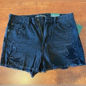 Women’s Size 8 High Rise Wild Fable Black Shorts New With Tags